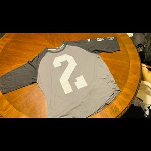 Jordan half sleeve shirt #23 1985